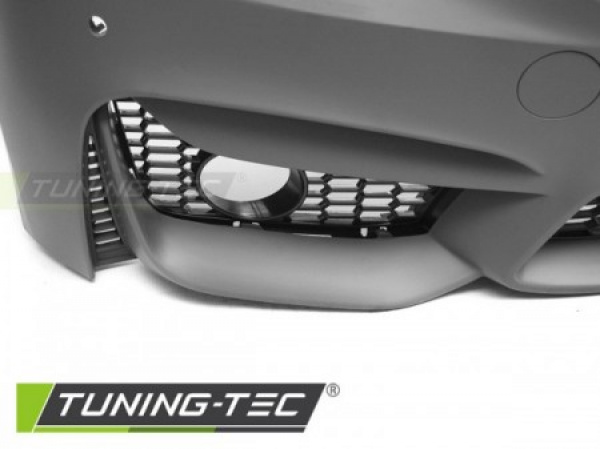 Upgrade Design Frontstoßstange für BMW 3er F30/F31 11-18 inkl. Zubehör schwarz