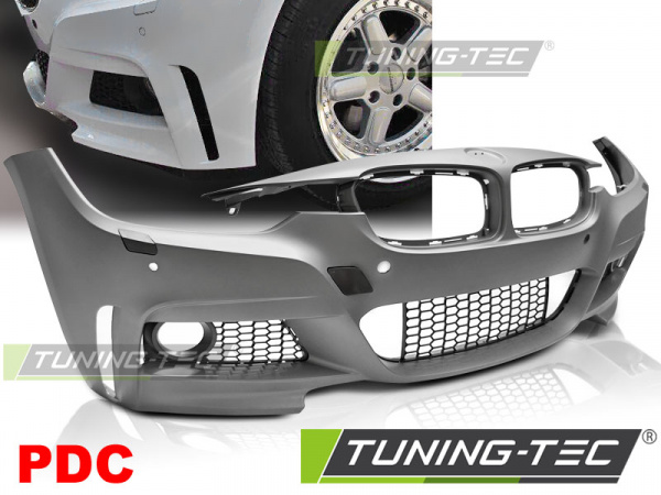 Upgrade Design Frontstoßstange für BMW 3er F30/F31 11-18 inkl. Zubehör schwarz