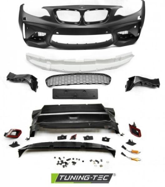 Upgrade Design Frontstoßstange für BMW 2er F22/F23 13-17 schwarz