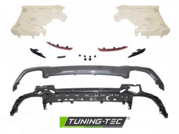 Heckstoßstange für BMW 3er G21 (Touring) 19+ Performance Design Komplettset (Doppelrohr L+R)