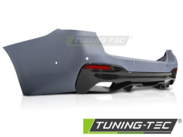 Upgrade Design Sport Heckstoßstange inkl. Diffusor für BMW 5er G30 LCI Touring 20-23 mit PDC