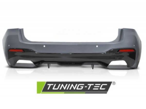 Upgrade Design Sport Heckstoßstange inkl. Diffusor für BMW 5er G30 LCI Touring 20-23 mit PDC