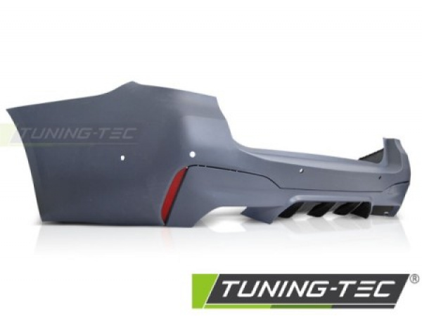 Upgrade Design Sport Heckstoßstange inkl. Diffusor für BMW 5er G30 LCI Touring 20-23 mit PDC