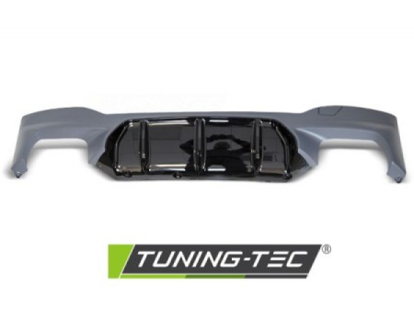 Upgrade Design Sport Heckdiffusor für BMW 5er G30 LCI Touring/Lim. 20-23 Hochglanz schwarz