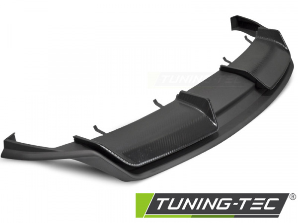 Upgrade Sport II Design Heckdiffusor / Diffusor für Tesla Model 3 17+ Carbon Look Platten