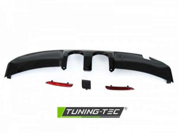 Upgrade Design Heckstoßstange für VW Golf 6 3/5 Türer 08-12 mit Doppelrohr Diffusor