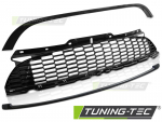 Upgrade Design Sportgrill / Kühlergrill für BMW Mini Cooper S und JCW R55/R56/R57/R58/R59/R61 06-16 Hochglanz schwarz