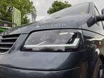 EXCLUSIVE VOLL LED Upgrade Design Scheinwerfer Set VW T5 03-09 schwarz mit Willkommensfunktion und dyn. LED Blinker