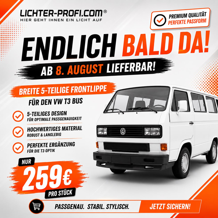 Angebot Frontlippe VW T3 Bus