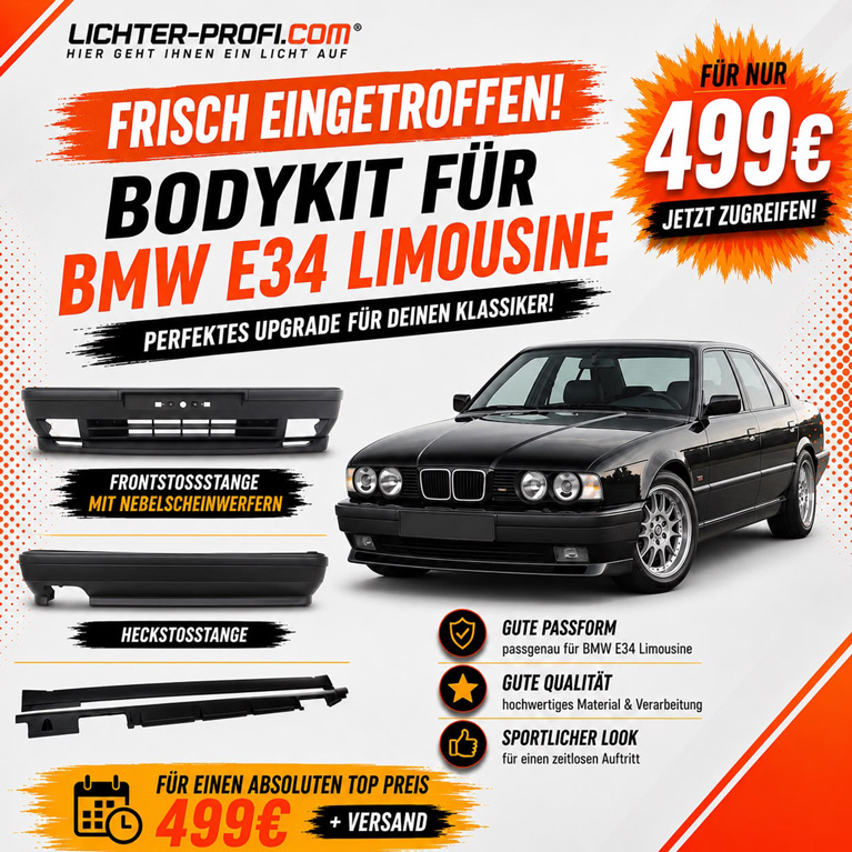 Bodykit BMW E34 Limousine