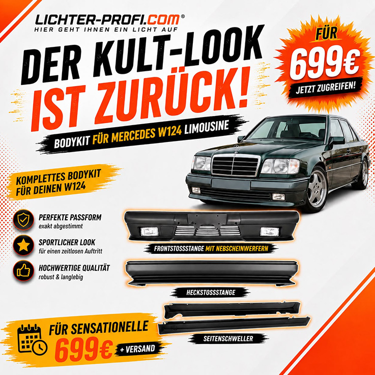 Bodykit MB E-Klasse W124